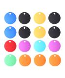 Milists 25 Pack Aluminum Alloy Round Blank Tags for Pet DIY - 3.5cm (1.4in) - Ideal Traction Rope Accessories - Buy Online on GoSupps.com