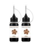 Natural Plant-Based Temporary Body Art Painting Kit | Semi-Permanent DIY Fake Freckles & Tattoos | 60Pcs Stencils | 2 Bottles (Brown) - Buy Online on GoSupps.com