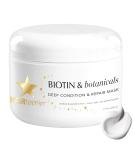 Hairtamin Biotin & Botanicals Hair Moisturizer Mask | Repair Damaged & Dry Hair | Curly Hair Treatment | Bleached Hair Repair - Buy Online on GoSupps.com