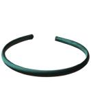 Pritties Accessories Dark Green Satin Headband for Girls | 1 cm Wide International Shipping Available - Buy Online on GoSupps.com