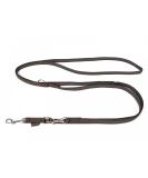 Buy Mystique Rubberized Leash 20mm with Standard Carabiner - Durable 2.5m Brown Leash for Dogs | International Shipping Available - Buy Online on GoSupps.com