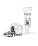 Snazaroo Bio Glitter Kit Face and Body Paint Biodegradable Gliter Silver Colour 5g + Fixer - Buy Online on GoSupps.com