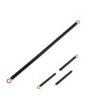 Portable Steel Resistance Band Bar - Fitness & Pilates Workout Equipment for Home Gym - Buy Online on GoSupps.com