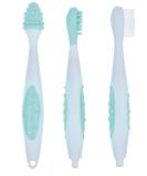 B b confort Set of 3 Toothbrushes with Case - Sailor Blue | Best International Shipping - Buy Online on GoSupps.com