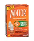 Zaditor Antihistamine Eye Drops Twin Pack - 0.34 fl oz (2 x 0.17 fl oz bottles) by Zaditor - Buy Online on GoSupps.com