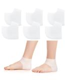 Kid Silicone Heel Protectors - 3 Pairs | Soft Gel Cushion for Heel Pain Relief and Plantar Fasciitis Support - Buy Online on GoSupps.com