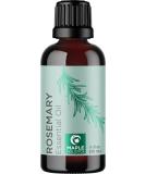 Pure Rosemary Essential Oil for Aromatherapy - 0.33 Fl Oz - Hair, Skin, Nails - Cleansing & Enhancing Oil for Diffusers - Dry Scalp Treatment and Shine Boost - Buy Online on GoSupps.com