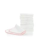 Flannel Baby Wipes - 15 Pack | Reusable & Washable Unbleached Buttons - Buy Online on GoSupps.com