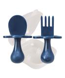 Grabease Baby Spoons Baby Led Weaning Supplies Baby Utensils Baby Spoons Self Feeding Bpa-Free & Phthalate-Free for Baby & Toddler 1 Set Navy - Buy Online on GoSupps.com