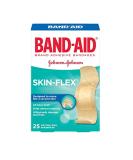 Band-Aid Skin-Flex Adhesive Bandages - 100 Count, One Size, Flexible Band-Aids - Buy Online on GoSupps.com