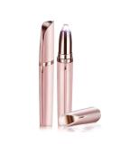 Buy Pain-Free Eyebrow Trimmer & Face Hair Remover for Women - Electric Facial Razor in Rose Gold | International Shipping - Buy Online on GoSupps.com