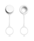 Set of 2 White Threaded Drain Plug Caps with Tether for Igloo Cooler - Replacement Parts - Buy Online on GoSupps.com