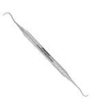 Professional Dental Tartar Scraper Tool - Double Ended Remover for Teeth - Plaque & Tooth Cleaning at Home - Surgical Stainless Steel - 1 Count - Buy Online on GoSupps.com