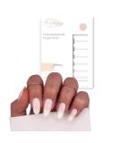 Fairy Nail Foils - Milky Color Nail Polish Strips | 16 Easy Nail Stickers for Perfect Manicure at Home - Buy Online on GoSupps.com