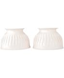 TdeT Rubber Hoof Protectors - Closed White L | Durable & Lightweight | Ideal for All Horses | International Shipping Available - Buy Online on GoSupps.com