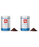 illy Coffee Decaffeinated Ground Coffee Medium Roast 100% Arabica Coffee 250g (Pack of 2) - Buy Online on GoSupps.com
