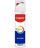 Colgate Total Whitening Toothpaste Pump 100ml - Pack of 1 - Buy Online on GoSupps.com