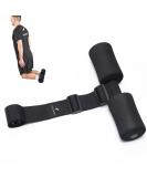 Nordic Hamstring Curl Strap - Abdominal Crunch & Sissy Squat | Easy Setup Premium Comfort Durable | International Shipping - Buy Online on GoSupps.com