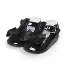 LACOFIA Baby Girls Anti-Slip Bowknot Mary Jane Shoes | 12-18 Months | Black - Buy Online on GoSupps.com