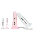 Vanity Planet 4-Piece Silicone Cupping Set - De-Puff  Tone & Lift - Professional Vacuum Therapy for Anti-Cellulite  Facial Massage Therapy & Pain Relief Treatment - 2 Small & 2 Large Silicone Cups - Buy Online on GoSupps.com