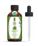 SVA Organics Oregano Essential Oil 1 Oz - USDA Certified Organic, 100% Pure & Undiluted Therapeutic Grade Oil for Skin, Face, Hair - for Diffuser & Aromatherapy - Buy Online on GoSupps.com