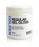 Golden Regular Gloss Gel Medium 8oz (30205) - Professional Quality Finish - Buy Online on GoSupps.com