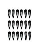 20 Pack Hair Clips 2 Inch Metal Hair Clips Kids Barrettes Girls' Hair Accessories Barrettes Women Metal Snap Hair Clips Accessories Non-Slip Black - Buy Online on GoSupps.com