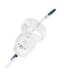 Ugo's leg pockets (X10)-Urindrainage bags/catheter-leg bags T-shaped or lever-shaped pockets with soft back (10-pack) UGO 1C-500ml short tube leverage fitting - Buy Online on GoSupps.com