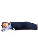 Ruqiji 17''x33'' XXXL King Size Heating Pad - Fast-Heating Technology, 6 Temp Settings - Flannel Electric Pad for Pain Relief in Back, Neck, Shoulders, Abdomen, Legs (Dark Blue) - Buy Online on GoSupps.com