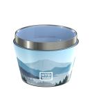 HYDAWAY Collapsible Insulated Bowl with Lid | Portable, Packable, Insulating, Resealable, Hot-and-Cold Dinnerware for Camping, Hiking, Backpacking, Van Life, Travel | 1.5 Cup Capacity Cascadia - Buy Online on GoSupps.com