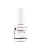 Buy Nicedeco Clear Rubber Base 15ml | Soak Off LED UV Nail Gel for Perfect Manicure - International Shipping Available - Buy Online on GoSupps.com
