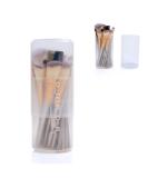 Clear Retractable Makeup Brush Holder Organizer - Travel Case for Women & Makeup Artists - Buy Online on GoSupps.com