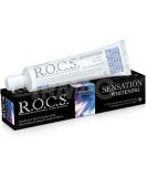 R.O.C.S Sensation Whitening Toothpaste 74ml | Fluoride Free | International Shipping Available - Buy Online on GoSupps.com