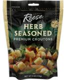 Reese Seasoned Croutons 6 oz (Pack of 12) - Premium Quality Crunchy Salad Toppers - Buy Online on GoSupps.com