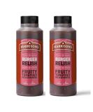 Harrison Multiple Sauce Pack of 2 Sauce Bottles 1 Liter Each Vegan Friendly Gluten Free with No Soya Dairy and Artificial Color or Flavor Made in UK (Burger Relish) - Buy Online on GoSupps.com