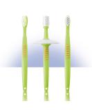 Reer 7903 Learning Toothbrush Set with Safety Plate - Safe & Effective Oral Care for Kids | International Shipping Available - Buy Online on GoSupps.com