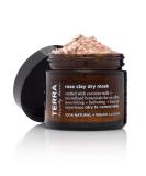 Terra Beauty Bars Rose Clay Coconut Dry Mask - Hydrating & Nourishing Face Treatment for All Skin Types | International Shipping Available - Buy Online on GoSupps.com