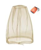 Cinvo Bigger Size Head Net for Mosquitoes, Bugs & Insects - Khaki - Buy Online on GoSupps.com