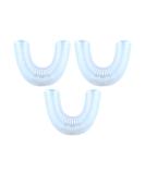Silicone Brush Head Replacement - Adult and Kids Sizes - Compatible with All Whole Mouth Toothbrush Bodies - Ages 8-10 (3-Pack) - Buy Online on GoSupps.com