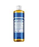 Dr. Bronner's 18-in-1 Peppermint Liquid Soap - Organic, Vegan & Fair Trade - 473ml - Buy Online on GoSupps.com