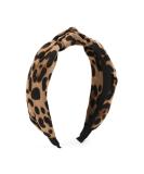 Leopard Print Headband for Women Girls, Wide Knotted Bow Headbands Leopard Print Headband Cheetah Hairband Hair Accessories Head Band Wrap 1 Count (Pack of 1) - Buy Online on GoSupps.com