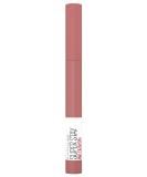 Maybelline New York Super Stay Ink Crayon Lipstick No. 105 On The Grind - Matte Long-lasting 1.5g | Buy Worldwide - Buy Online on GoSupps.com