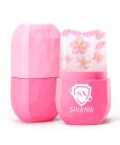 Ice Roller for Face & Eye Puffiness Relief | Enhance Natural Glow | Reusable & Leak-Proof Design | Blossom Pink - Buy Online on GoSupps.com