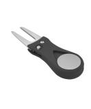 Premium Golf Divot Repair Tool with Pop-up Button, Magnetic Ball Marker - Lightweight & Portable - Professional Black Mini Pitch Mark - Ideal for Golfers (101) - Buy Online on GoSupps.com