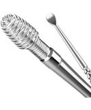 Professional Ear Wax Cleaner Tool Set - Double Ended Stainless Steel Spiral Ear Cleaner with Brush & Storage Box - Effective Ear Wax Removal Kit - Buy Online on GoSupps.com