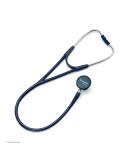 Welch Allyn Harvey Elite Adult Cardiology Stethoscope Navy 5079-271 Double-Head Chestpiece (Diaphragm and Bell) Dual Lumen Tubing 28 in - Buy Online on GoSupps.com