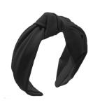 Etercycle Headband for Women, Knotted Wide Headband, Yoga Hair Band Fashion Elastic Hair Accessories for Women and Girls (Black) - Buy Online on GoSupps.com