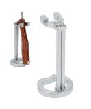 Stainless Steel Razor Holder & Shaving Brush Stand - Universal Men's Drying Stand for Safety Razors - Buy Online on GoSupps.com