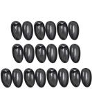 10 Pairs Black Plastic Hair Dye Earmuffs - Salon Hair Coloring Ear Protectors for Professional Hairdressing at Home & Barber Shop - Buy Online on GoSupps.com