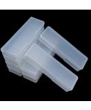 8-Piece Clear Manicure Tool Box for Nail Art - Transparent Plastic Organizer Case (7.1x1.96x1.18) - Buy Online on GoSupps.com